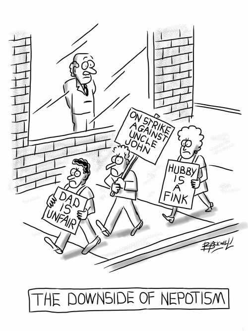 The Downside of Nepotism