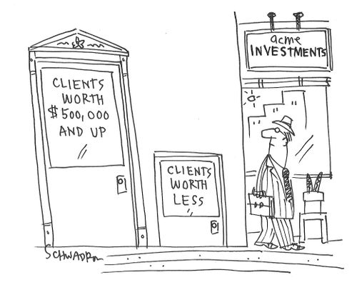 Big investors, small investors.