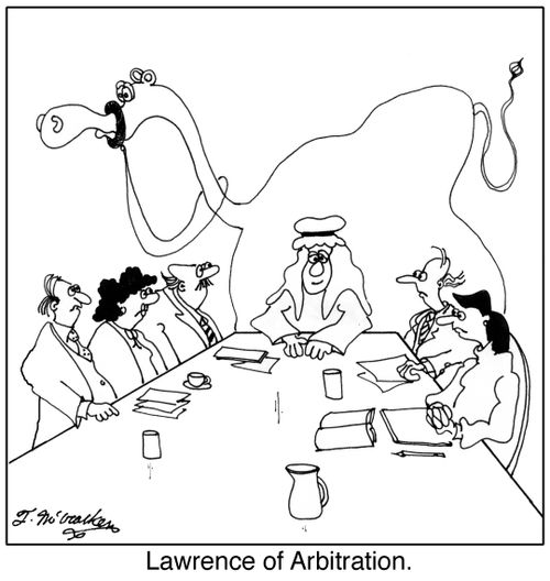 Lawrence of Arbitration