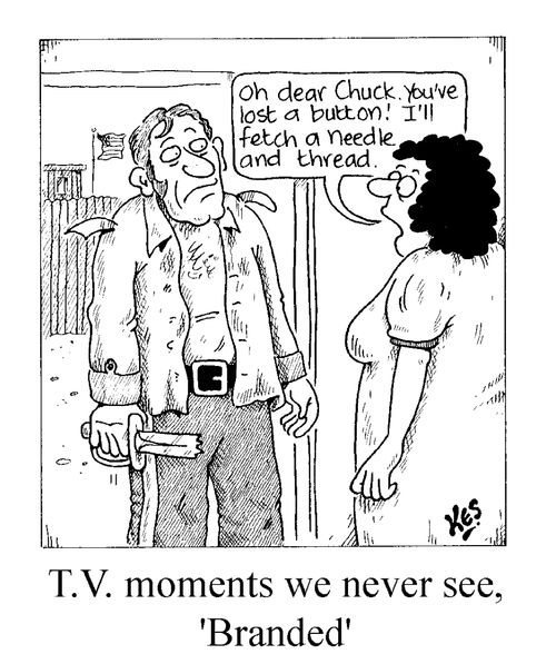 TV moments we never see, 'Branded'