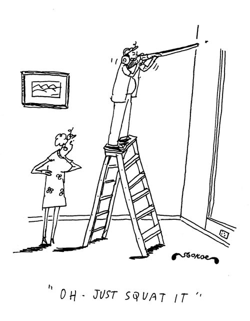'Oh - just Squat it.'