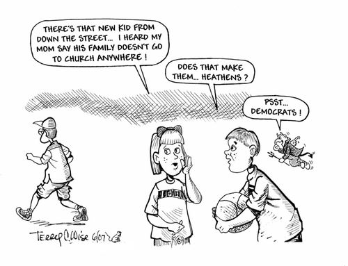 Heathens or Democrats?