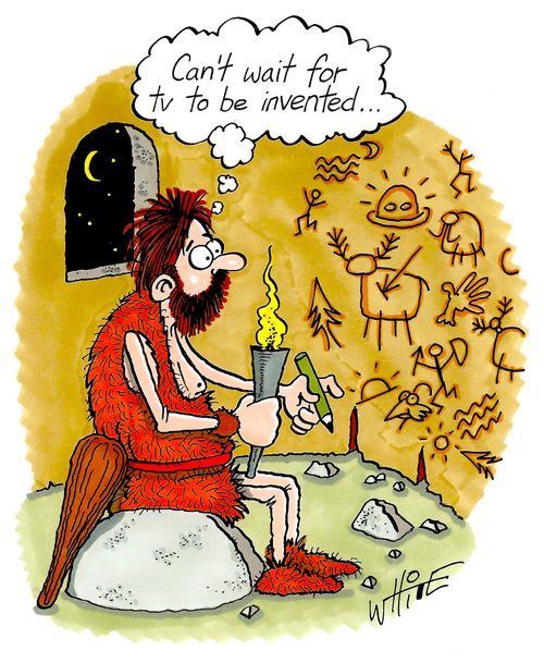 "Can't wait for tv to be invented..."