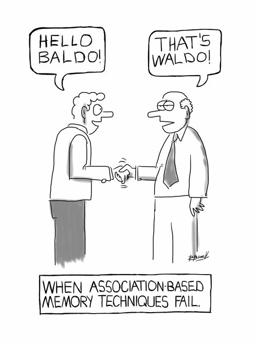 When association-based memory techniques fail.