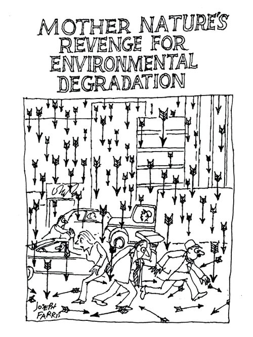 Mother Nature's Revenge for Environmental Degradation.