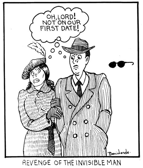 "Oh, Lord! Not on our first date!"
