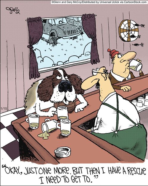 'Okay, just one more. But then I have a rescue I need to get to.'