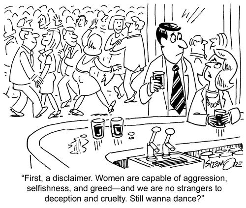 'First, a disclaimer....still wanna dance?'
