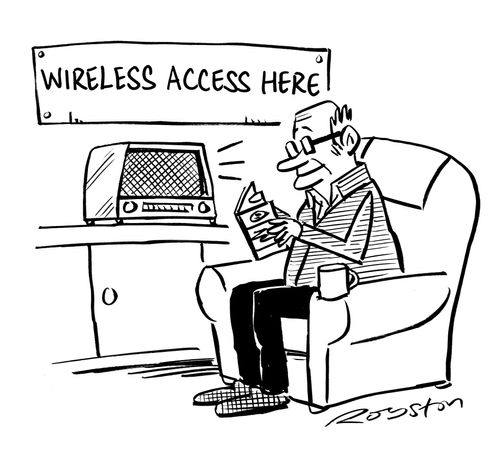Wireless Access Here.