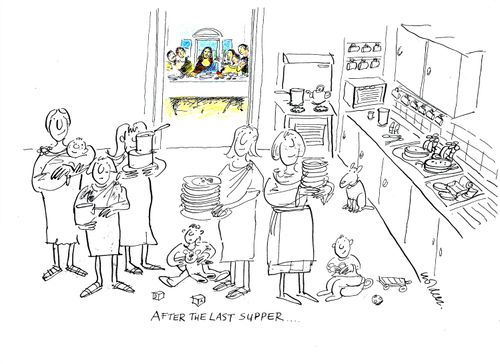 After the last supper...