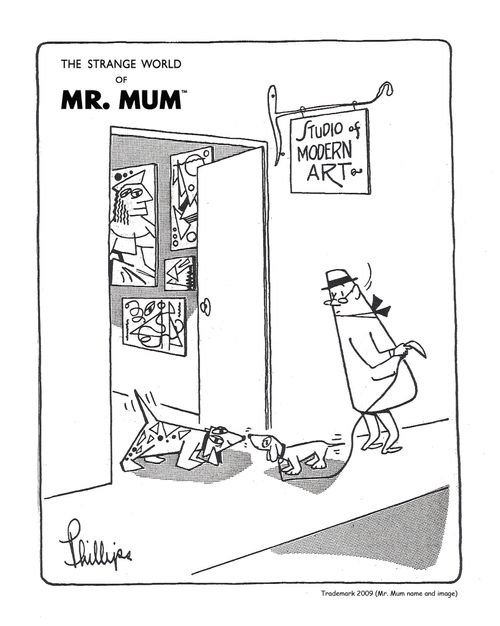 Modern Art Dog
