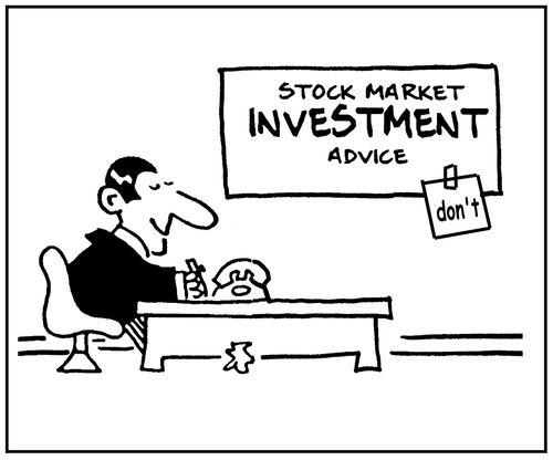 'Stock Market Investment Advice. Don't.'