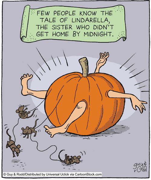 Few people know the tale of Lindarella, the sister who didn't get home by midnight.