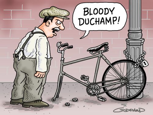 'Blood Duchamp!'