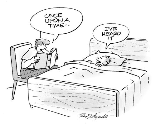 'Once upon a time...'