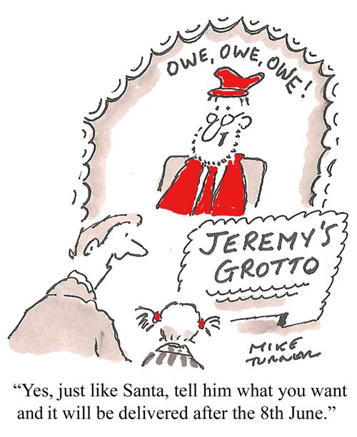 "Yes, just like Santa, tell him what you want it will be delivered after 8th June."