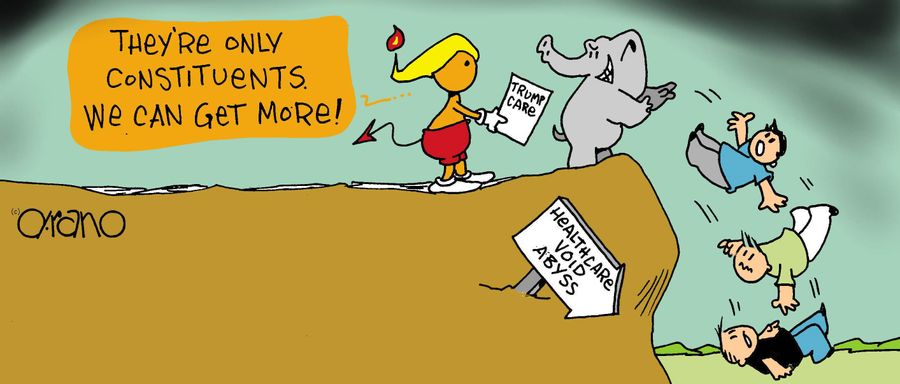 "They're only constituents. We can get more!"