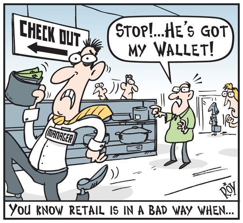 You know retail is in a bad way when...