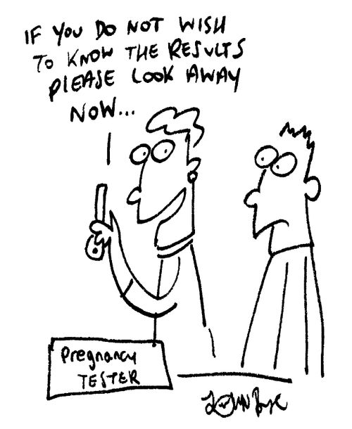 "If you do not wish to know the results look away now..."