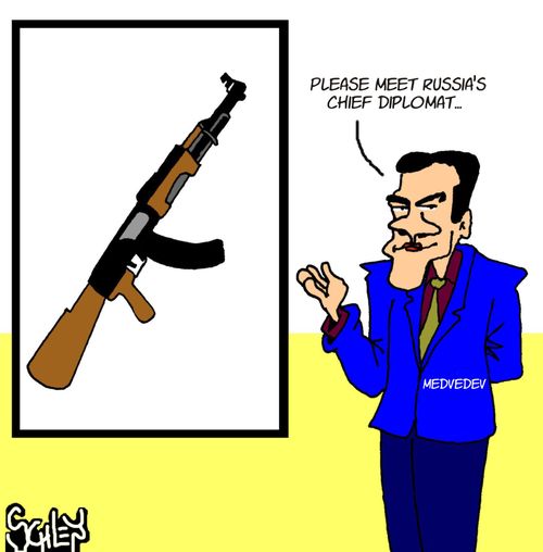 'Please meet Russia's chief diplomat...'