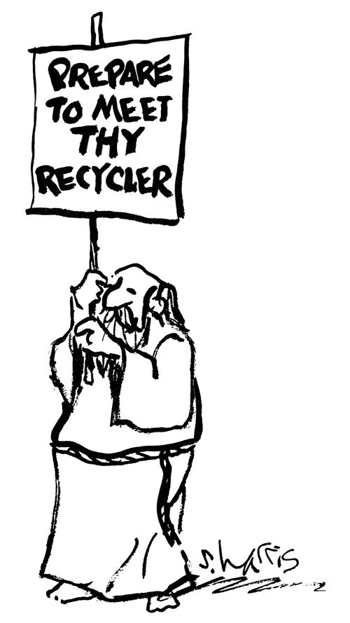 Prepare to meet thy recycler.