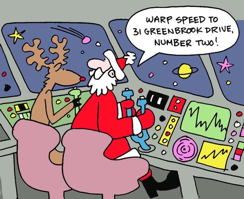 Warp speed to 31 Greenbrook Drive, Number Two!