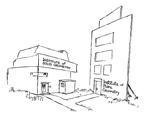 Institute of Solid Geometry and Institute of Plane Geometry
