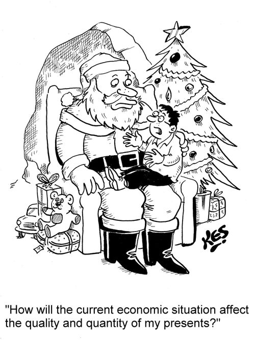 'How will the current economic situation affect the quality and quantity of my presents?'