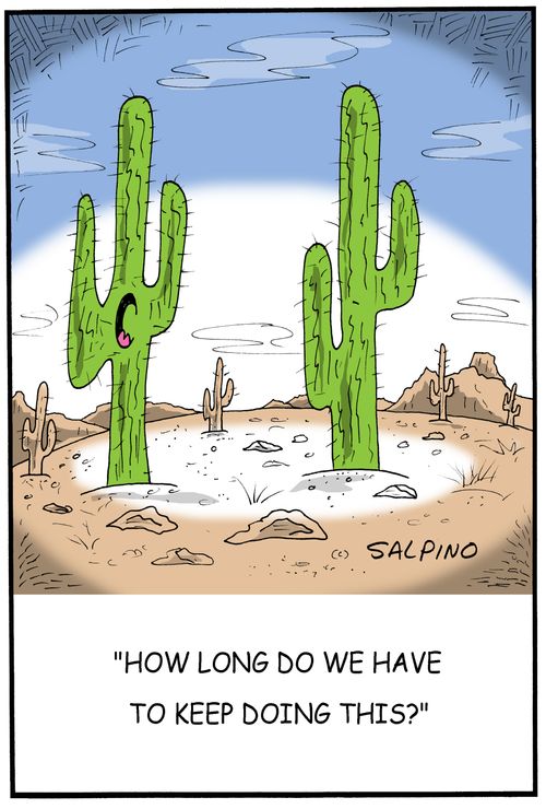 "How long do we have to keep doing this?"