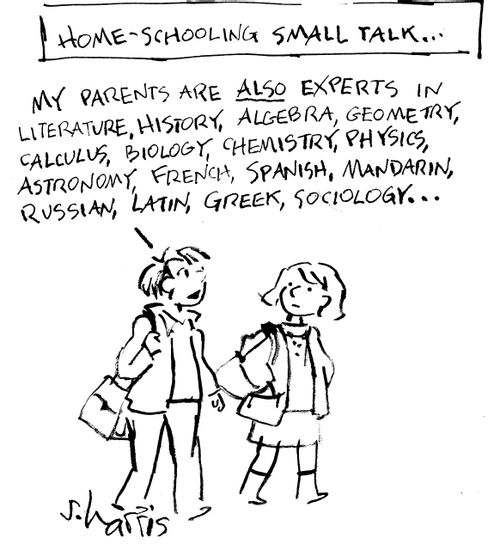 Home-Schooling Small Talk...