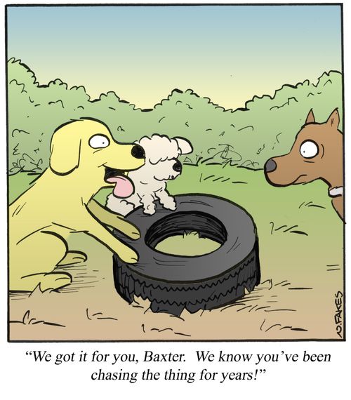 '...We know you've been chasing the thing for years!'