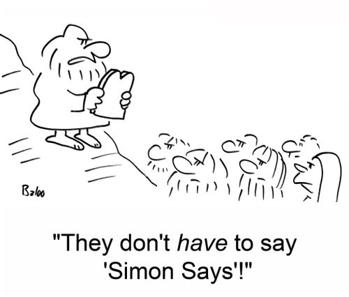 'They don't have to say 'Simon Says'!'