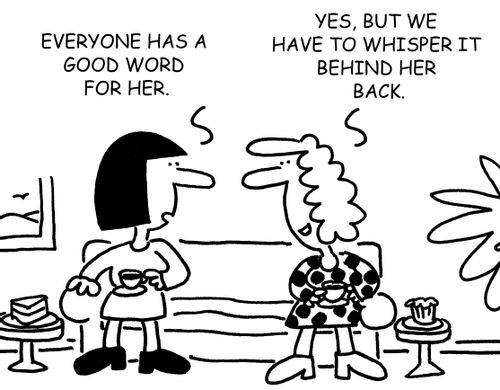 "Everyone has a good word for her."