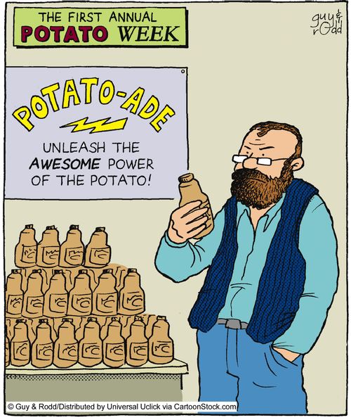 Potato-ade - unleash the awesome power of the potato!