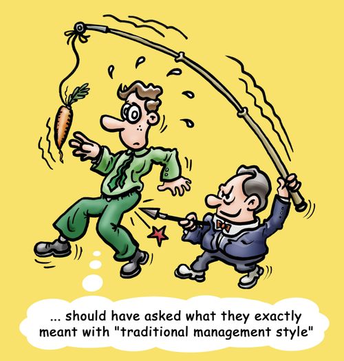 Traditional Management Style.