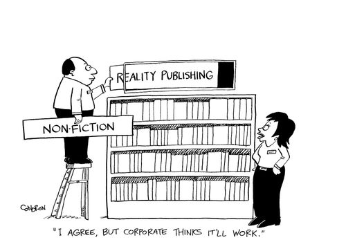 "I agree, but corporate thinks it'll work."