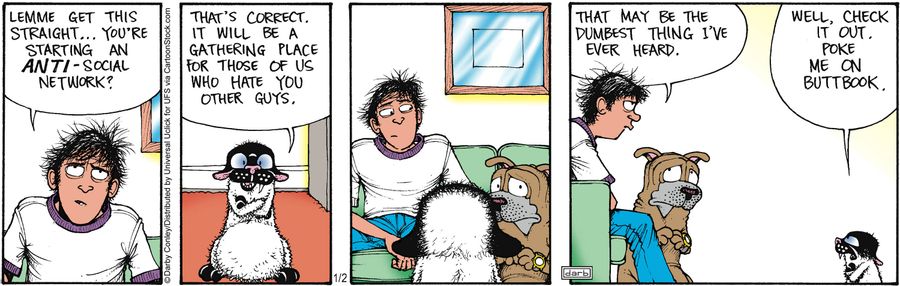 '. . . You're starting an anti-social network. . .'