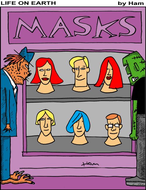 Monster masks.