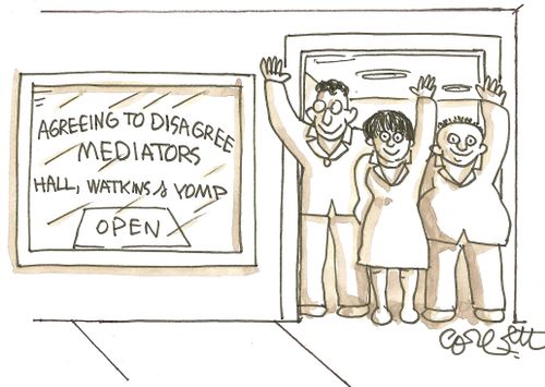 Agreeing to Disagree Mediators...Open.