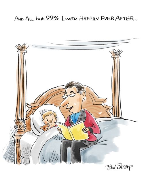 "....And all but 99% lived happily ever after."