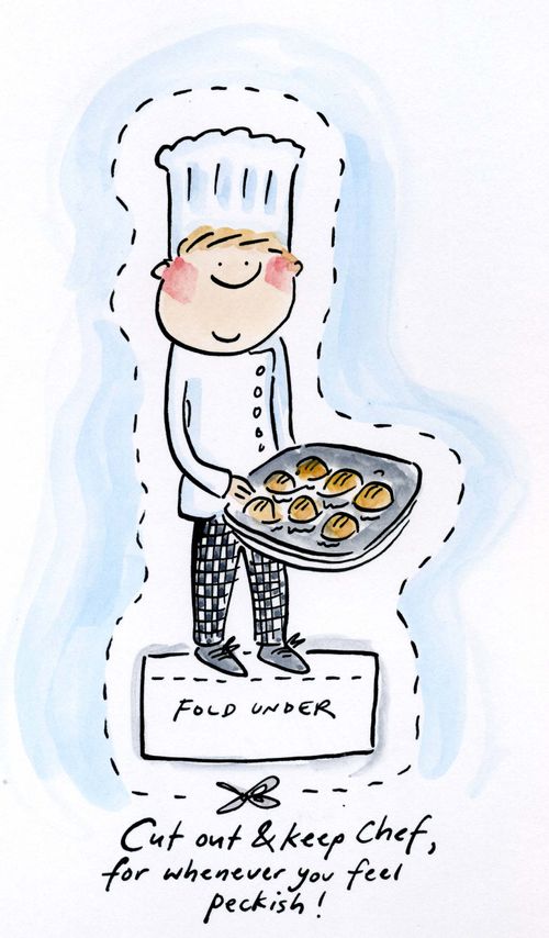 Cut out and keep your own Chef
