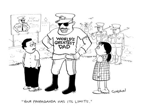 "Your propaganda has its limits."