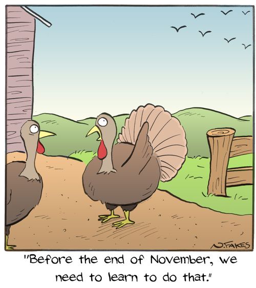 'Before the end of November, we need to learn to do that.'