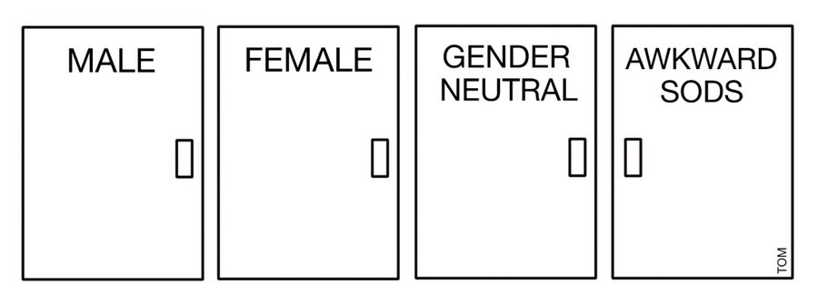 Self-identifying toilets
