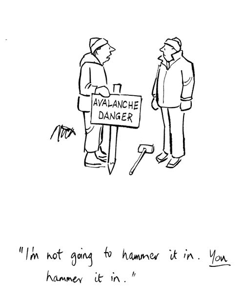 "I'm not going to hammer it in. You hammer it in."