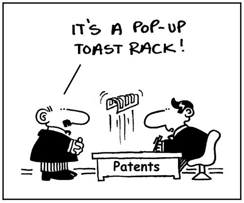 'It's pop-up toast rack.'