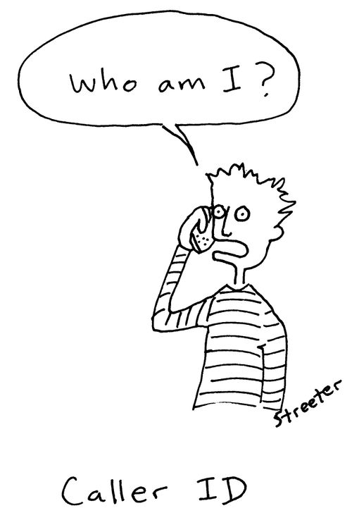 Caller ID - "Who am I?"