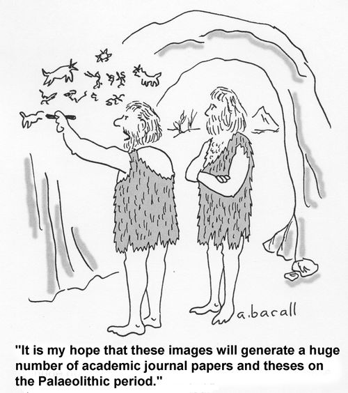 "I hope these images will generate a huge number of academic papers and theses on the Palaeolithic period."