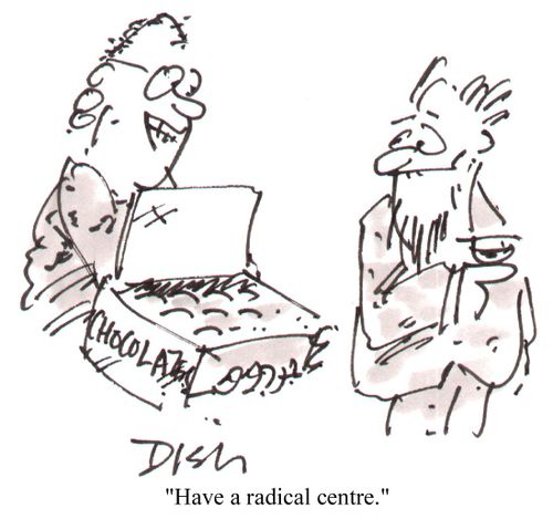 "Have a radical centre."