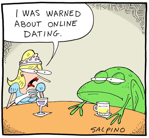'I was warned about online dating.'